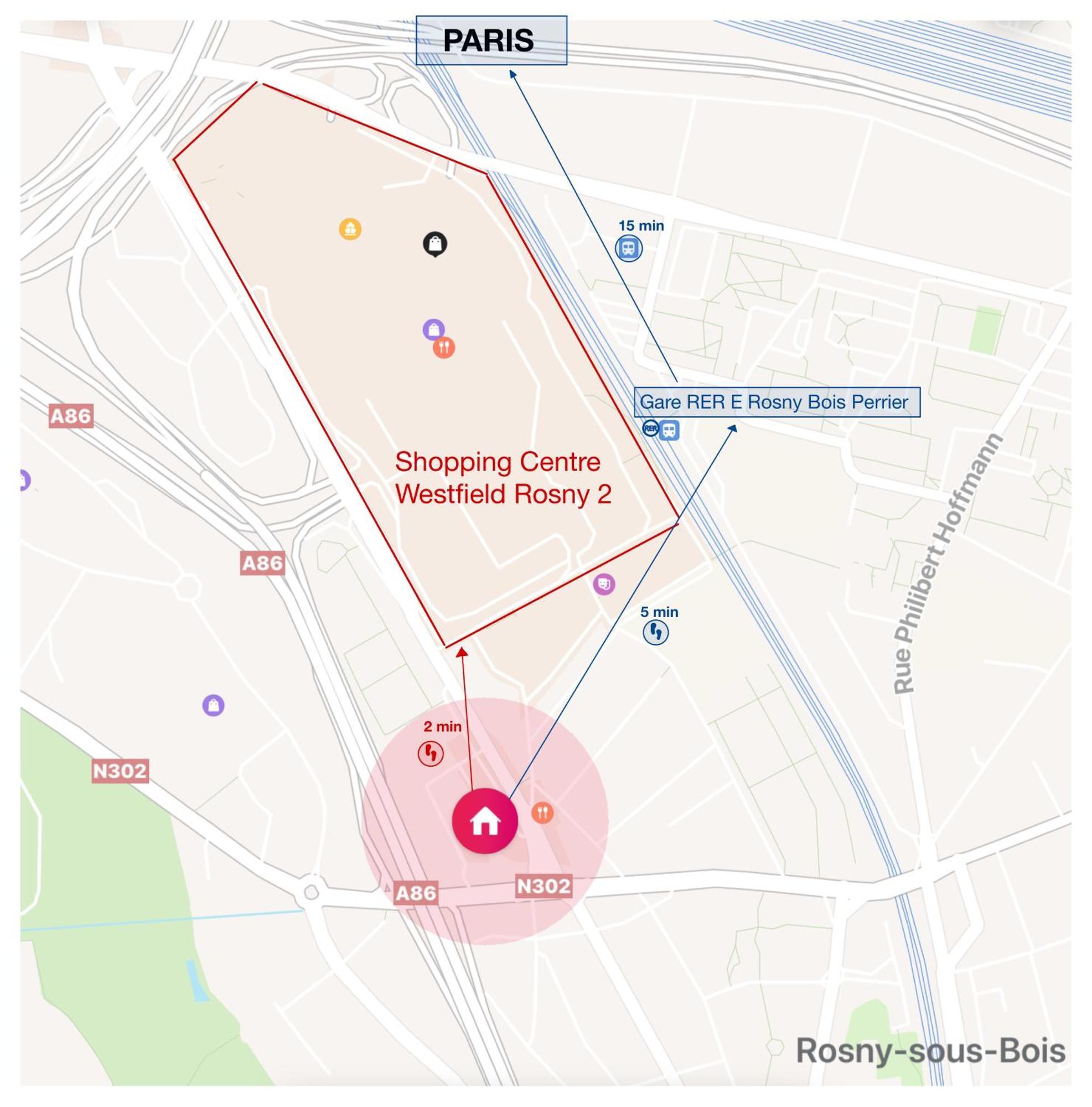 Studio Proche Du Centre Paris 15 Min Rosny-sous-Bois Zewnętrze zdjęcie